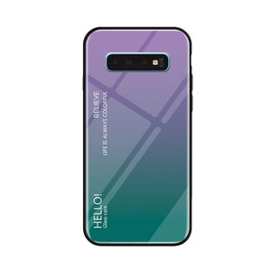 Galaxy S10 Case Glass