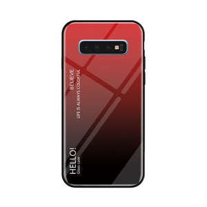 Galaxy S10 Case Glass