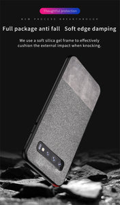 Galaxy S10 Case Cotton Cloth