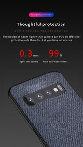 Galaxy S10 Case Cotton Cloth