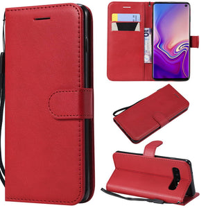 Galaxy S10 Luxury Leather Case