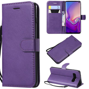 Galaxy S10 Luxury Leather Case